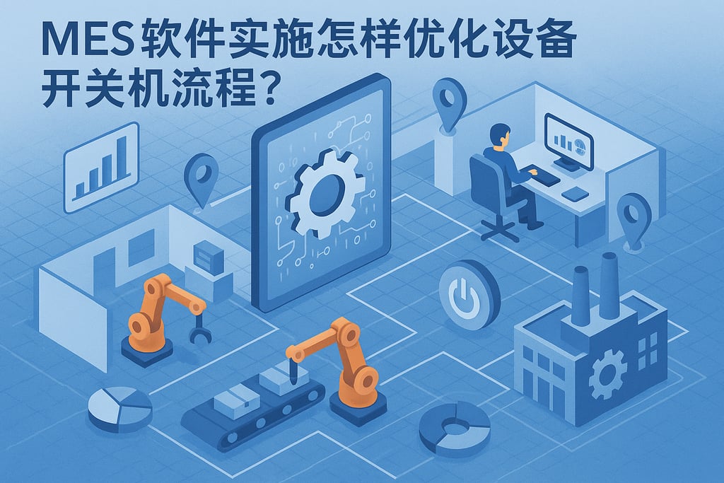 MES 软件实施怎样优化设备开关机流程？